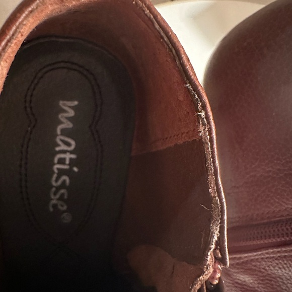 Richton leather high heeled ankle boot - Picture 7 of 9